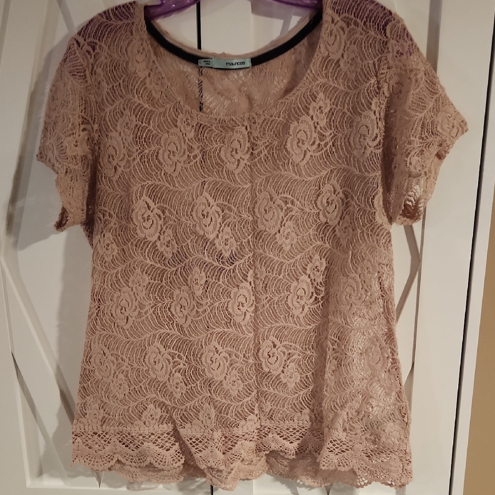 Maurices Lace Shirt